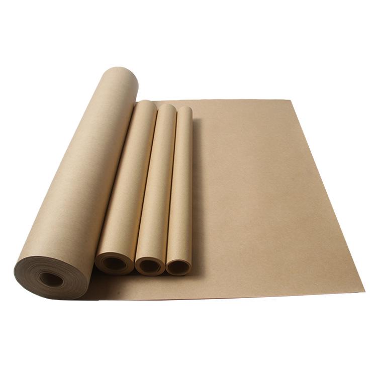 Wood Pulp Brown Kraft Paper for Children's Craft and Drawing - Gift and Sketch Roll