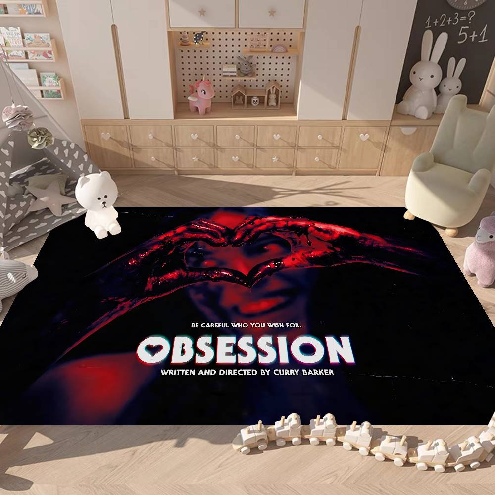 Horror Movie O-Obsession Hallway Carpet Washable Non-Slip Living Room Sofa Chairs Area Mat Kitchen Doormat Area Rug