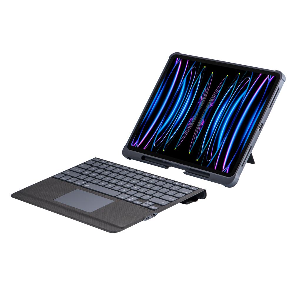 New 2020 Air 13 Wireless iPad Pro 12.9 Keyboard Case with Touchpad Pencil Holder 7-Color RGB Backlit Scissor Switch & Gaming