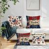Independence Day Flag Pillowcase Printed Polyester 40/45/50cm Throw Pillowcover Decorative Sofa Cushion Pillowslip Home Decor