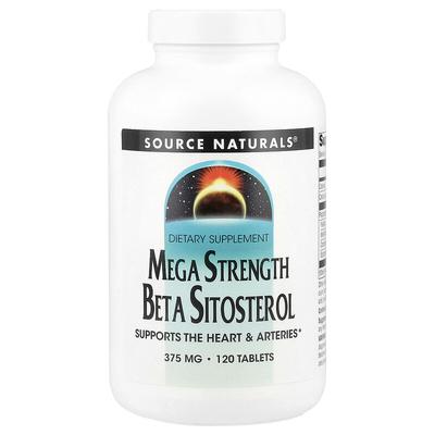 Mega Strength Beta Sitosterol, 375 Mg, 120 Tablets