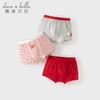 DAVE&BELLA Boys' Antibacterial & Anti-Mite Boxer Briefs (3-Pack)