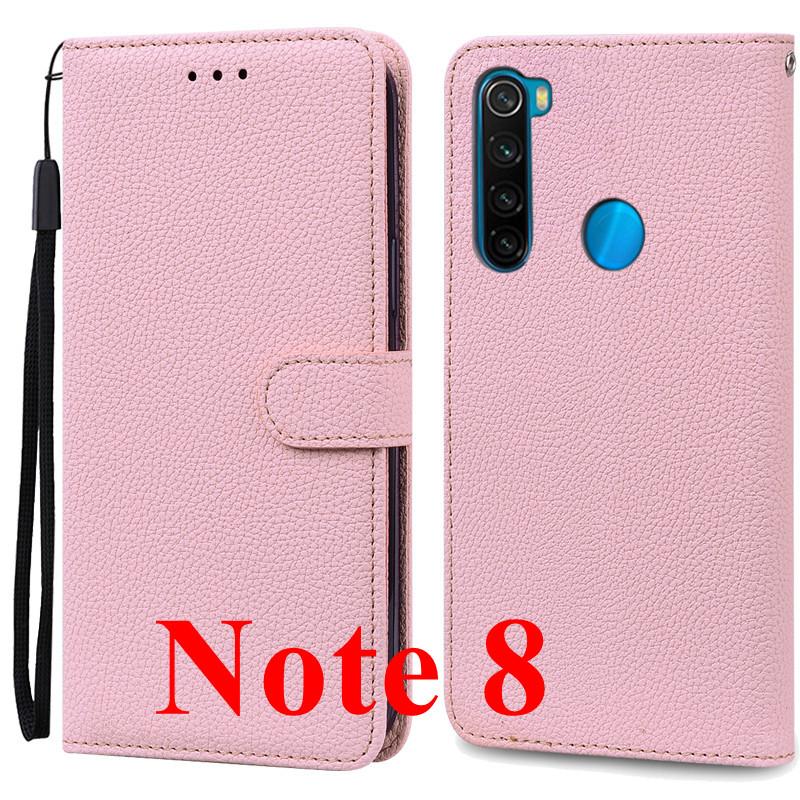 For Xiaomi Redmi Note 8 Pro Case Silicon Leather Wallet Phone Case for Redmi Note 8 Case Redmi Note 8 Pro Flip Case Coque Fundas