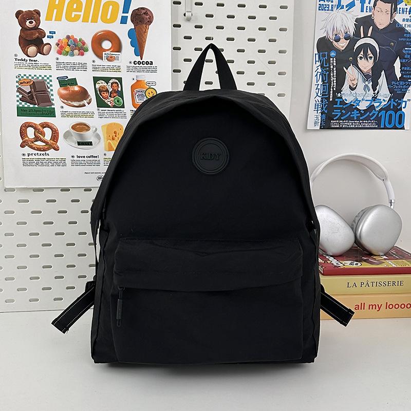 Large-capacity schoolbag New simple student schoolbag Lightweight and versatile leisure travel backpack