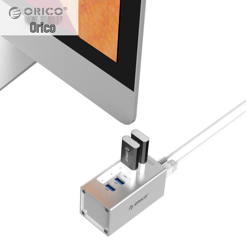 ORICO A3H High-Speed USB 3.0 Four-Port Expansion Hub with Power Supply
