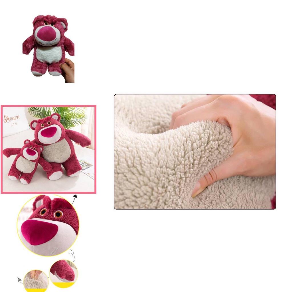 Novedad Peluche Oso Fresa Oso de Peluche Esponjoso Juguete Para Niños
