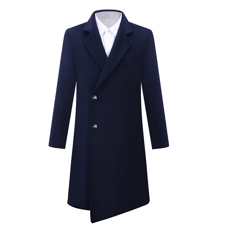 Unisex Professional Wool Blend Overcoat