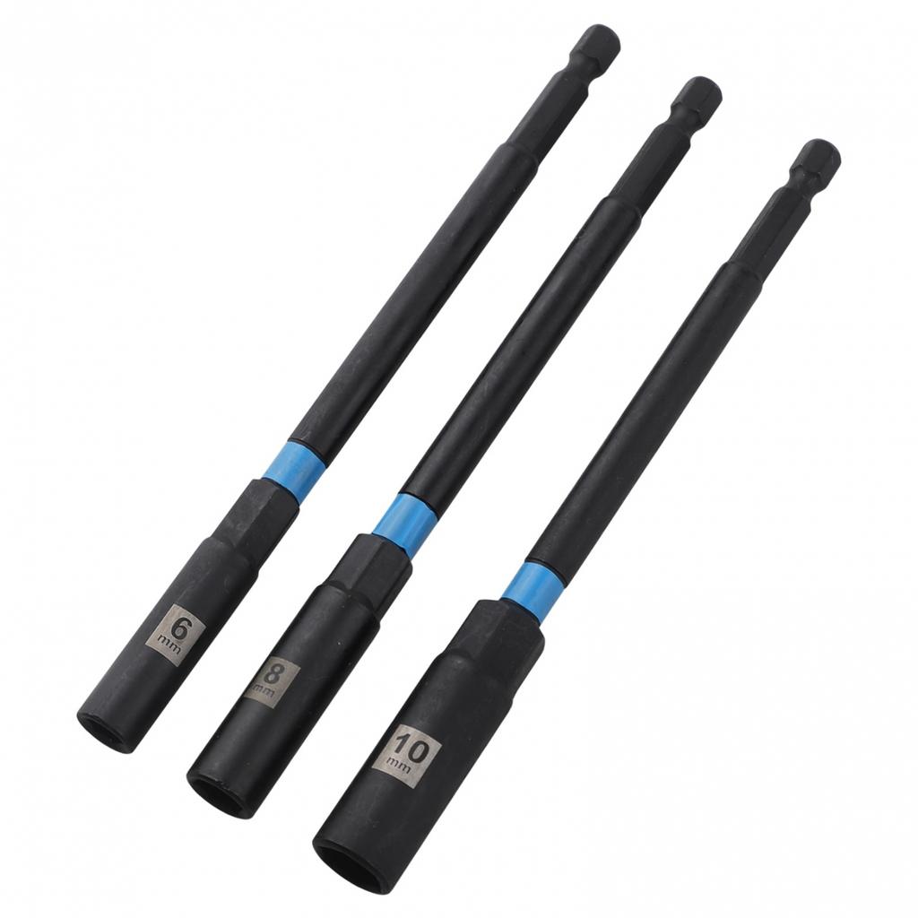 High Durability Hex Socket Wrench Adapter Set of Three Total Length 450mm