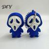 Screaming Skeleton Pendant Mini Keychain Pendant, 3D Printed Halloween Schoolbag Purse Bag Charm Hanging Decor, Backpack Accessories Spooky Decor