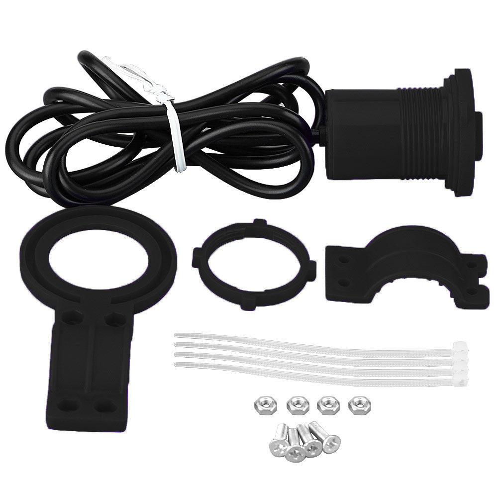 Waterproof Motorcycle Handlebar USB Charger 12V 5V-1.5A Moto Adapter Power Supply Socket For Phone Mobile Motorbike Accessories