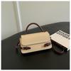 Small Square-shaped Fashionable Handbag, Single Shoulder Crossbody Bag