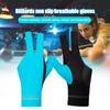 1pc Billiard Gloves Breathable Open Finger Snooker Billiards Gloves Antiskid Portable Lightweight Reusable Training Accessories