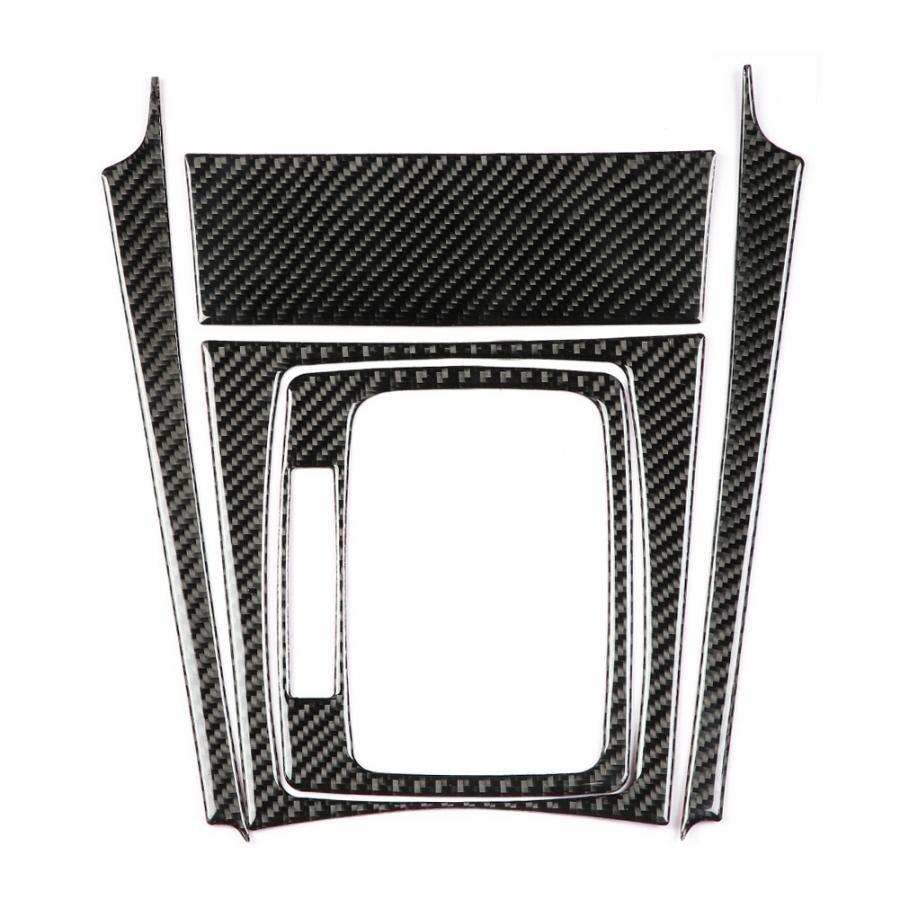 High Quality Car Gear Shift Carbon Fiber Panel Cover Trim for Mercedes Benz W204 C Class 2007 2008 2009 2010 2011 2012