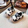 2025 Frühling und Herbst Jungen Baby Kleinkind Schuhe Baby Weichsohlenschuhe Mädchen Board Schuhe Weiblicher Schatz Klassenkameraden Jungen und Kinder Sportschuhe