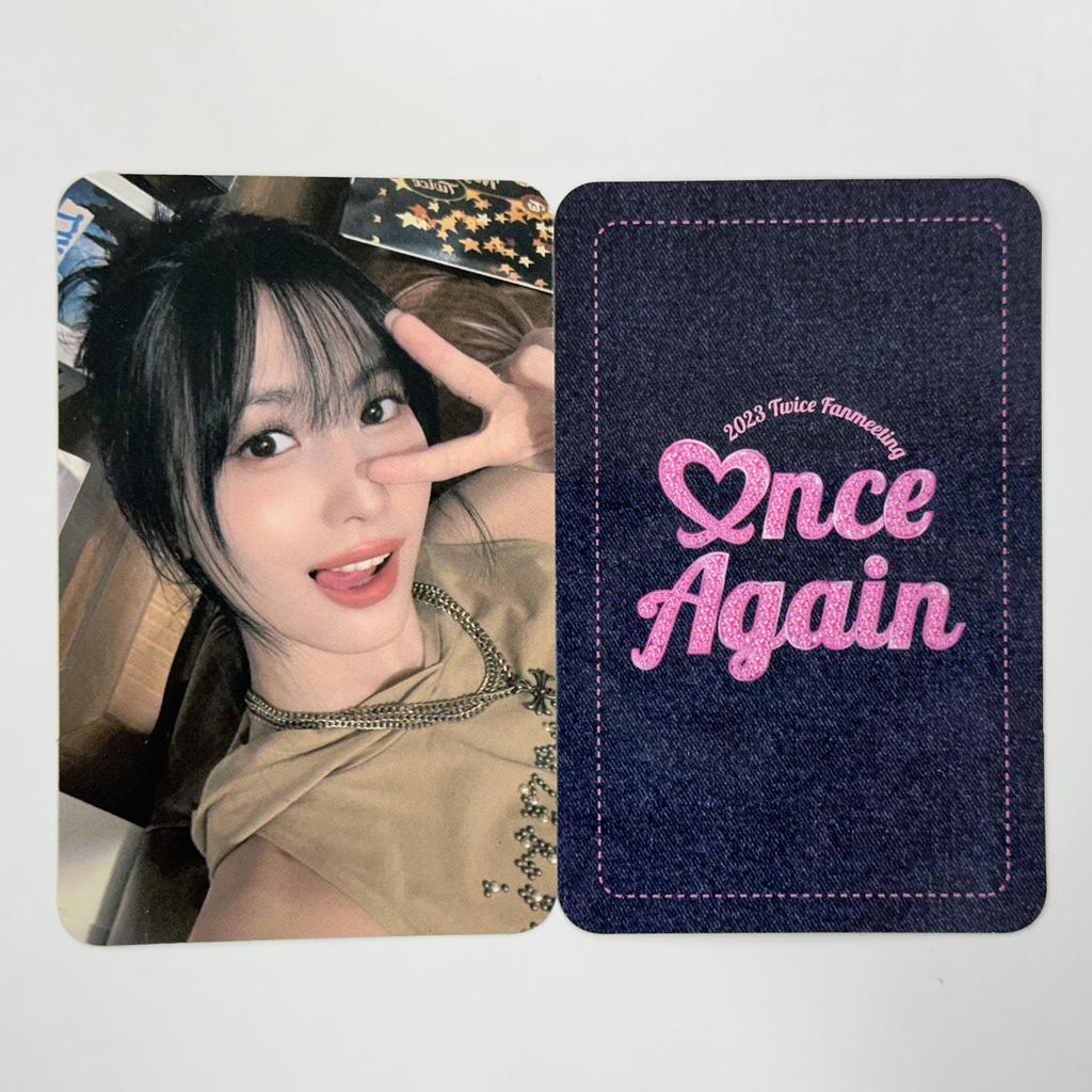 2023 TWICE Fanmeeting EŠTE RAZ Špeciálna fotografická karta