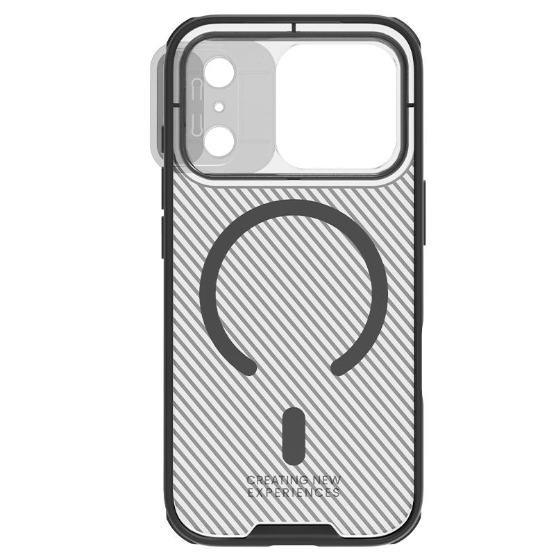 Для iPhone 17 Pro Чехол NILLKIN Чехол Магнитный Camshield Чехол Защита Камеры С Магнитной Присоской Полупрозрачный iPhone17 Pro