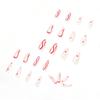 Pop Lines Long Ballet Wear Nail Art Finished Fake Nail Nail Art Patch Nail Patch Removable Nail Art