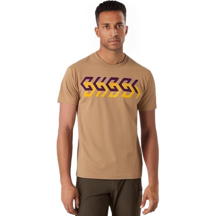 GUCCI Mirror Logo Print T Shirt 616036-XJDV9-2094