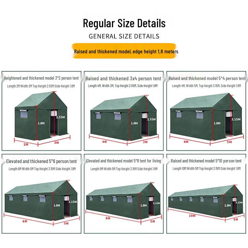 Yishunda All-Weather Insulated Work Tent