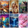 New Mosaic 5D Diy Diamond Paintings 30x40 Cm New 2025 Wall Art Pictures Diamond Art Painting Kits Accessories Paint Full Crystal