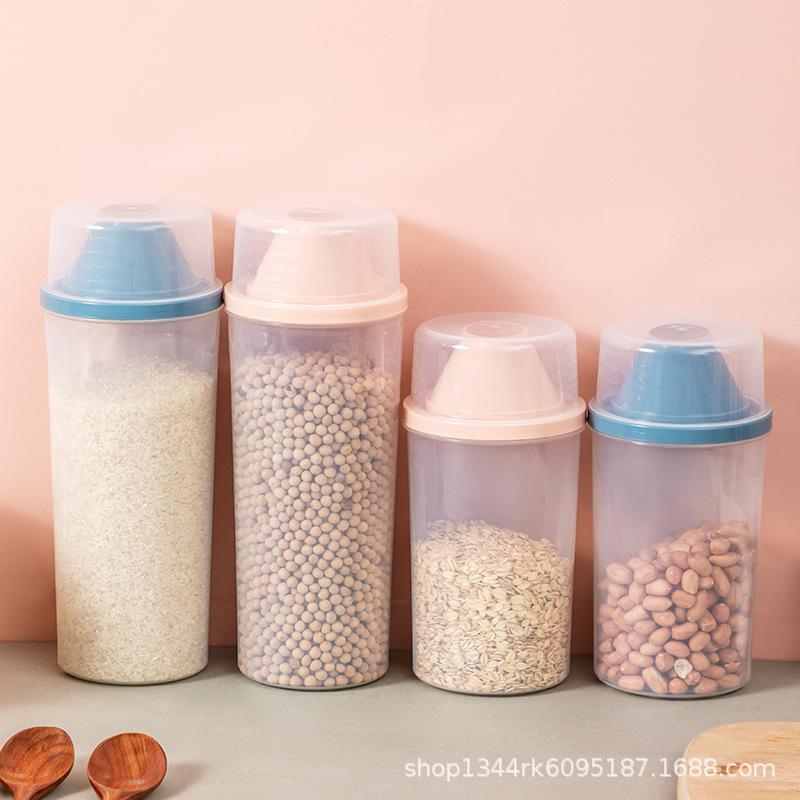Food Grade Sealed Plastic Storage Jar for Grains and Cereals