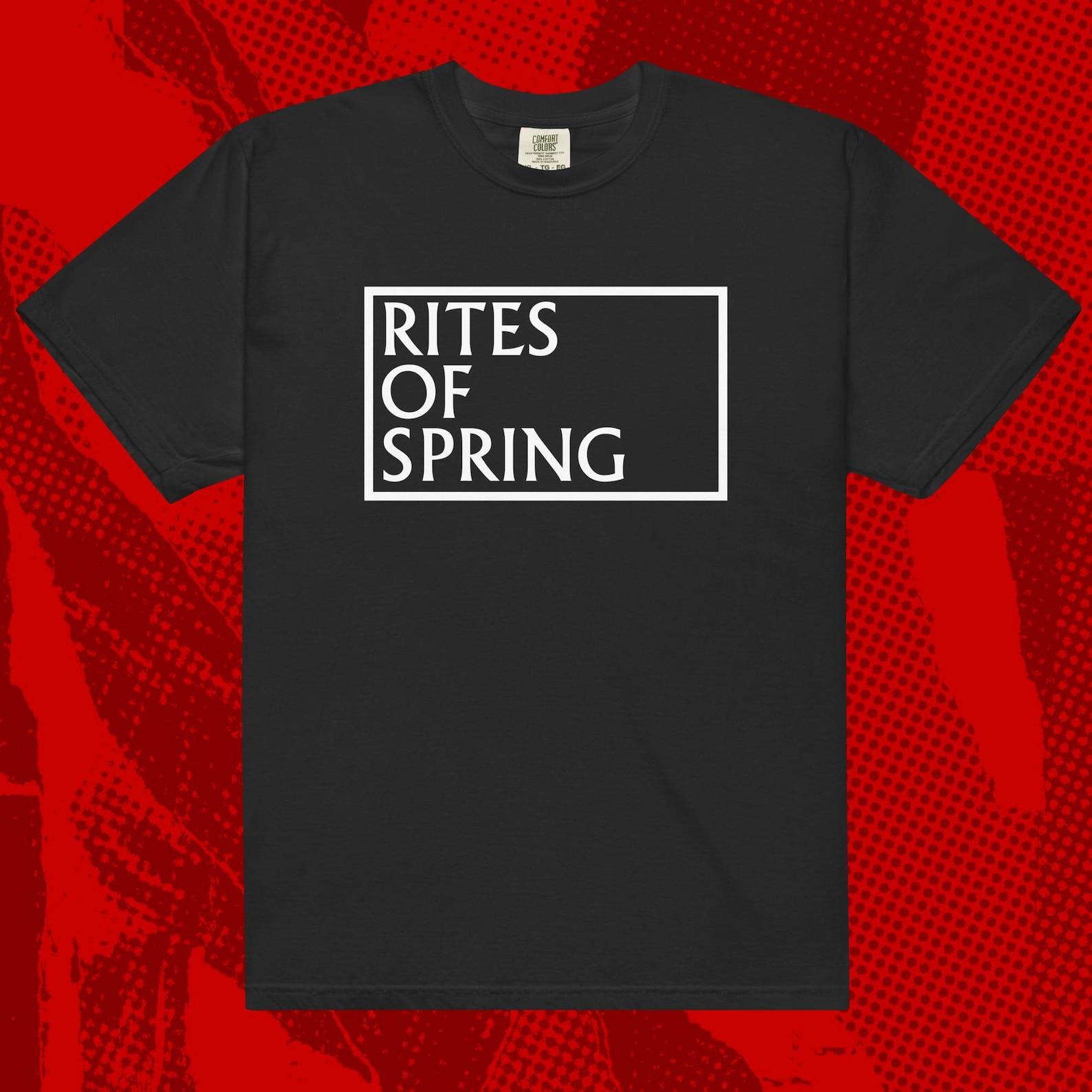 Rites Of Spring Logo Shirt | DC Emo Post HC Fugazi Embrace Moss Icon Dag Nasty 3XL