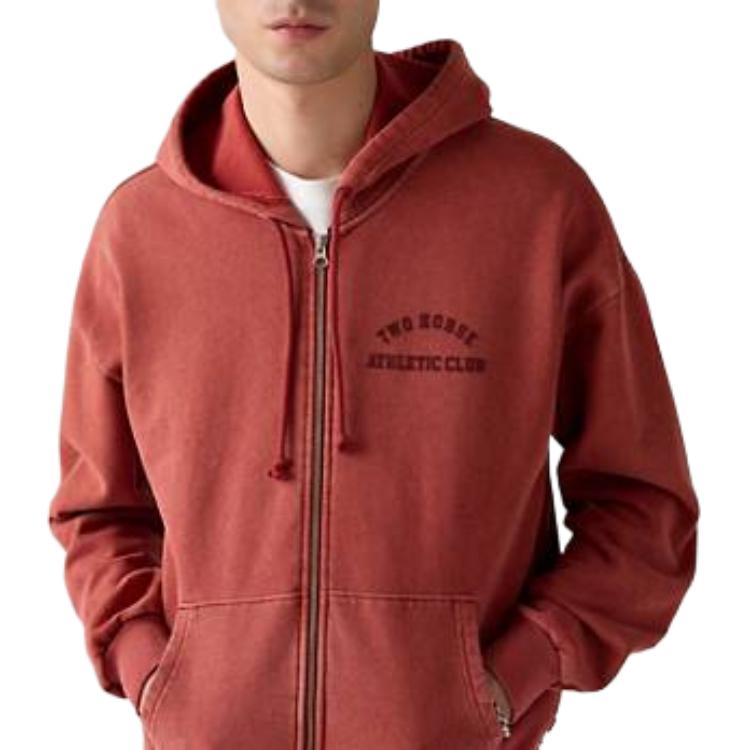 Levis Comfortable Loose Simple Zip Hooded Long Sleeve Sweatshirt Men Sweatshirt 003QW-0000
