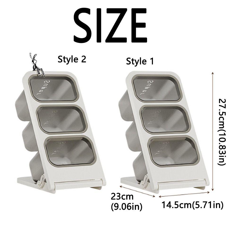 Removable Desktop Slanting Organizer Large Capacity Slanted Pen Holder  Cosmetic Storage