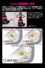 Basic by IPF Headlight Fog Lamp LED Bulb Smart Series 2600K Halogen Size Type with Fan M's H8/H11/H16 AMZ-HFE104