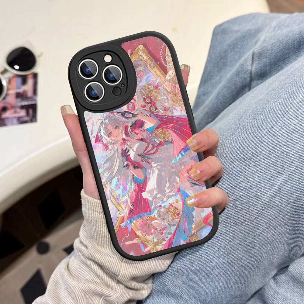 

Game Wuthering Waves Leather Phone Case For IPhone 16 15 14 17 Pro Max 11 12 Mini Plus Soft Shell iPhone 16 plus