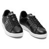 Emporio Armani EA7 Leather Comfortable Minimalist Low-Top Sneakers Men sneakers Black X8X102XK258N763