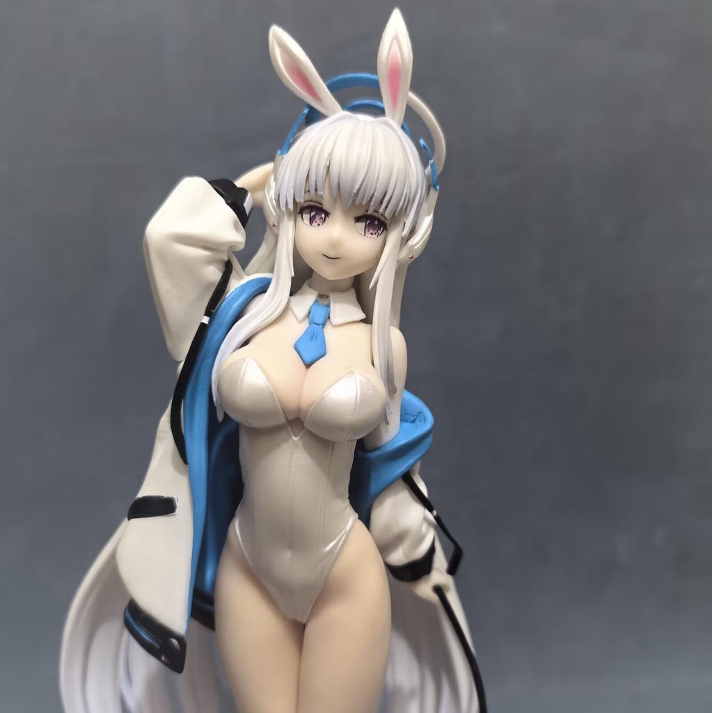Anime Blue Archive Ushio Noa Bunny Girl 1/7 Scale PVC Action Figure Toys Collection Model Doll Gift 25cm