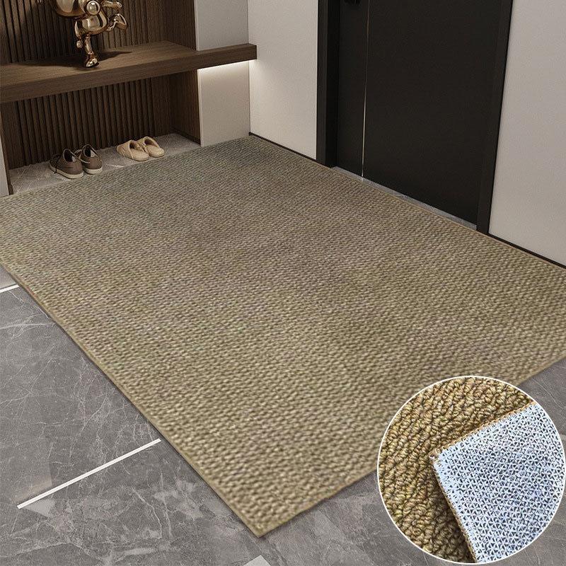 Entrance Doormat Imitation Sisal Floor Mat Cat-Proof Pet Mat Anti Slip Indoor Outdoor Carpet Waterproof Kitchen Rug Home Decor