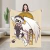 Serial Designation N Murder Drones Blanket Coral Fleece Plush Textile Decor Warm Throw Blanket for Sofa Bedroom Bedding Throws