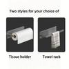 Carbon Steel Paper Towel Stand Roll Paper Holder  Kitchen and Bathroom Accessories