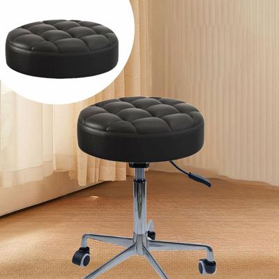 Runde Barhocker Sitzkissen PU Lederbezug Top Ersetzen Teile Stuhl Zubehör Schwere