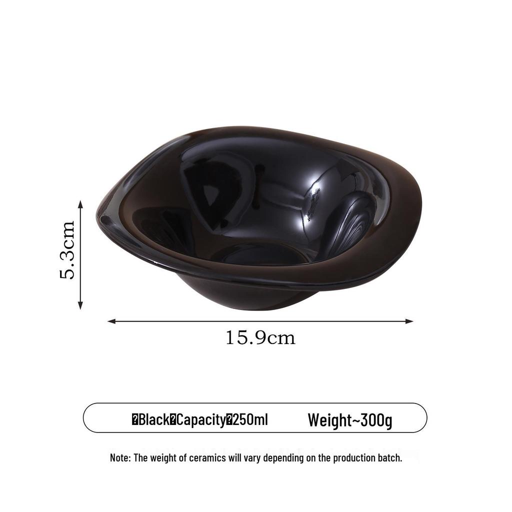 Ceramic Cream Style Salad and Dessert Bowl – Ideal for Afternoon Tea and Cafe Tableware.