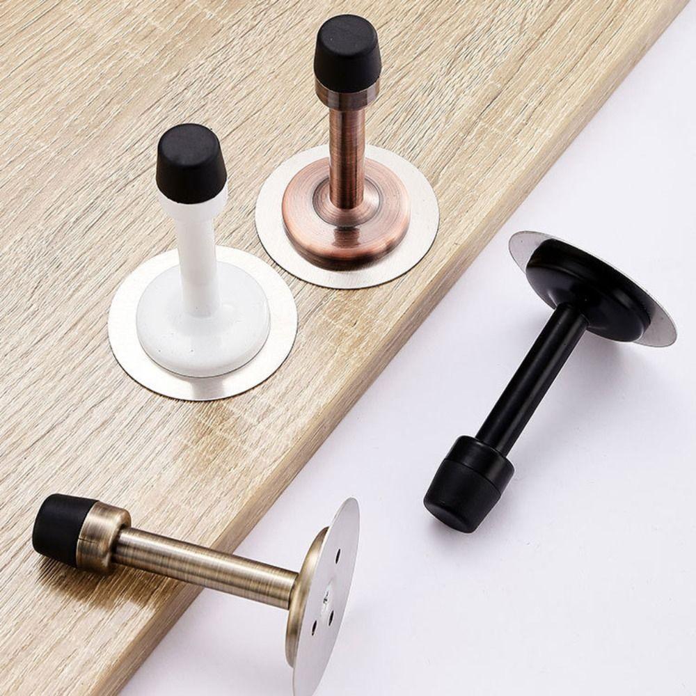 Anti-bump Wind-Proof Non-punch Retainer Wall-mounted Door Stopper Door Holder Bumper Doorstop