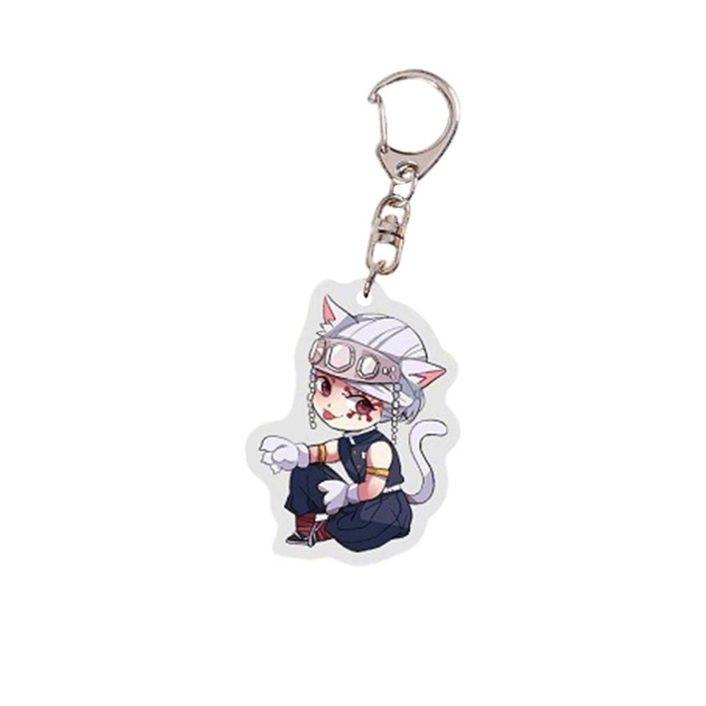 Anime Character Keychains Are Suitable For Decorating Bags.