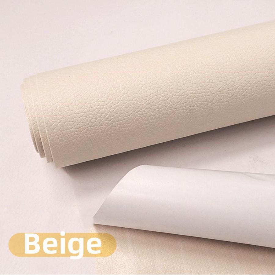 Leather Repair Patch - 60x137CM Self Adhesive Cuttable Strong Adhesion Leather Patches for Furniture Couch Car Seat Sofa Chair