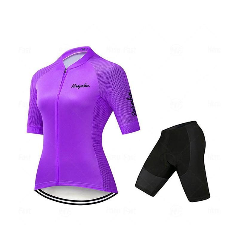 Mens Cycling Jersey Set Breathable Short Sleeve Road Mountain Bike Apparel Sportswear