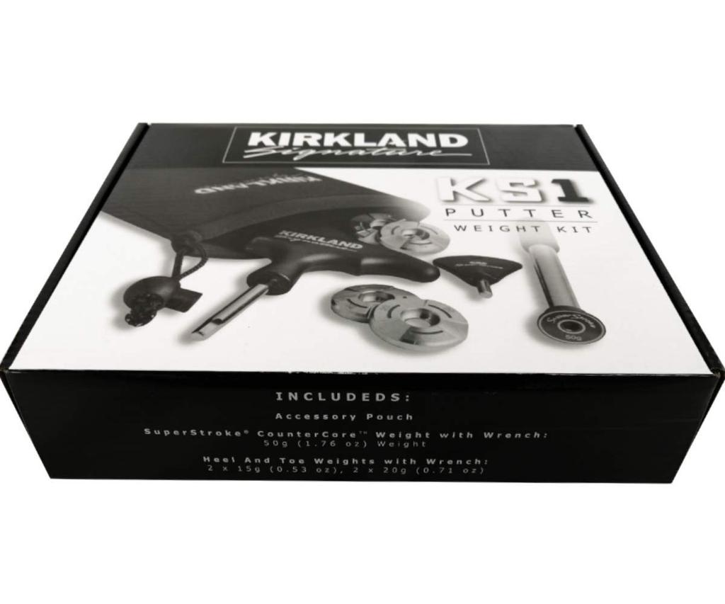 Kirkland Signature KS1 Golf Putter Weight Kit Silver Kirkland Signature KS1 Golf Putter Weight Kit