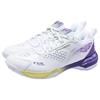 Li Ning Blade Pro Shock Absorbing Wear Resistant Non Slip Low Top Badminton Shoes Unisex sneaker White AYAT005-6