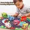 Soft Car Toy Set with Play Mat and 9 Vehicle for Toys Baby Early Education Toy Parent-child Interaction Sound Paper Rattle Toys