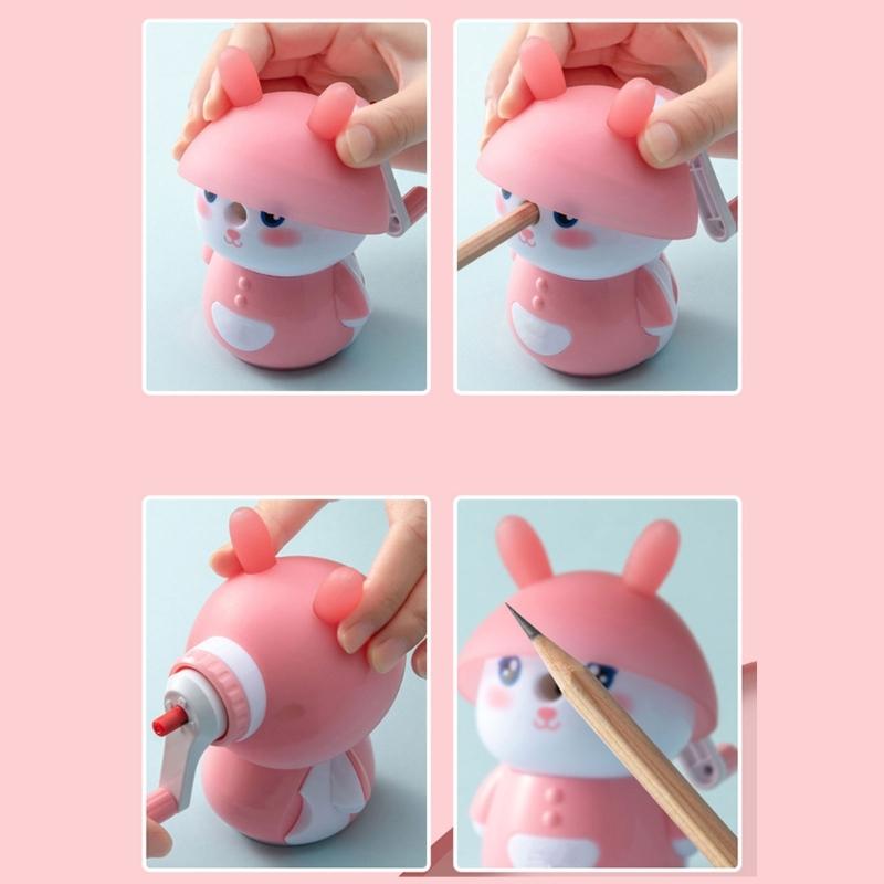 Cute Animal Pencils Sharpener Manual Pencils Sharpener for Office Home School