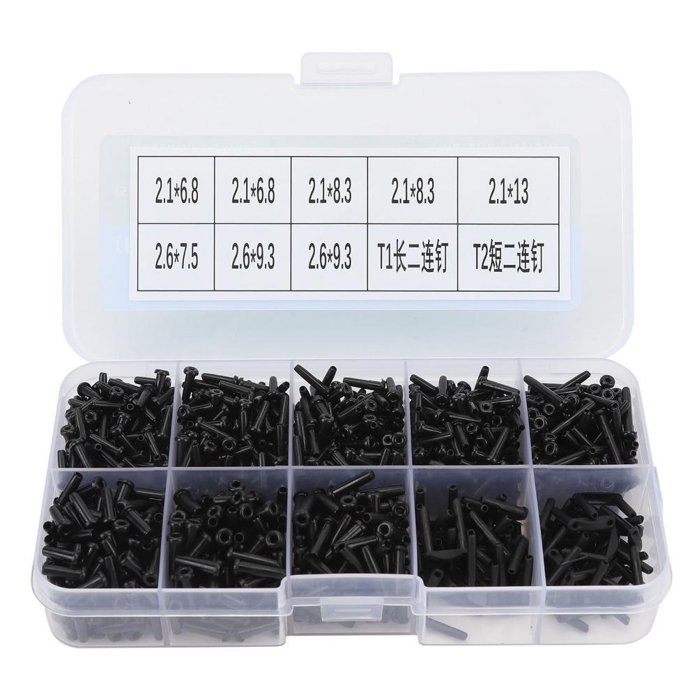 Set Badminton String Protector Various Nail Types Nylon Racket Replacement Tool Storage Box Badminton Grommets Tool