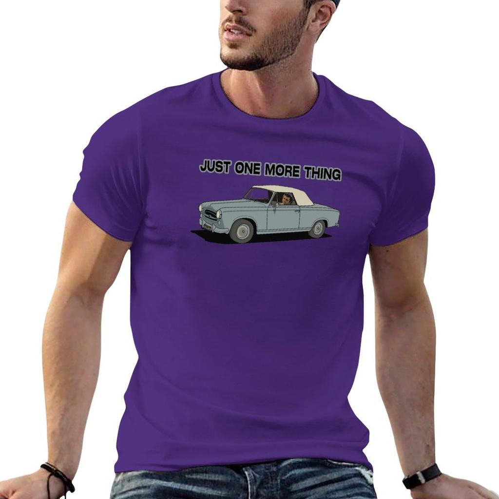 New Columbo driving - Just one more thing T-Shirt plus size t shirts vintage t shirt mens funny t shirts