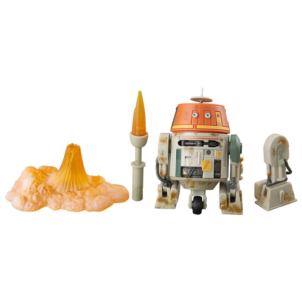 Hasbro Star Wars Black Series Chopper (C1-10P), Star Wars Rebels 6 polegadas (15 cm) Figura de Ação, Idades 4 e Acima, F7030, Autêntica