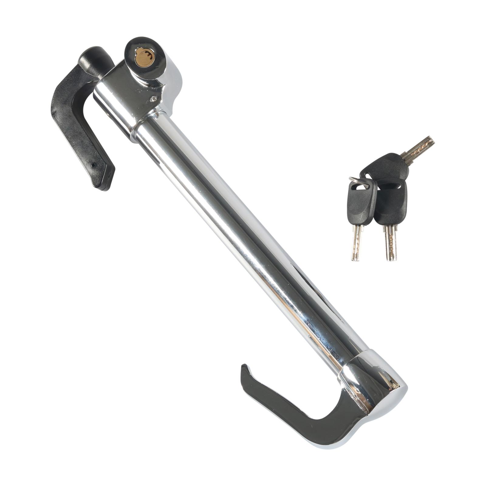 

Регулировка безопасности Замок Удобное и простое в использовании запирающее устройство Длинный механизм блокировки для рулевого колеса автомобиля