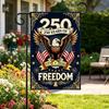 250 Anniversary USA Ag, 250th Anniversary Ag Decorations 12 X 18 Double Sided Waterproof 250 Years Garden Ags